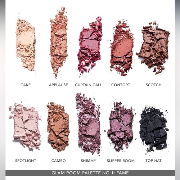 New HAUS LABORATORIES By Lady Gaga GLAM ROOM PALETTE NO. 1: FAME 10 Eyeshadow - Picture 4 of 12